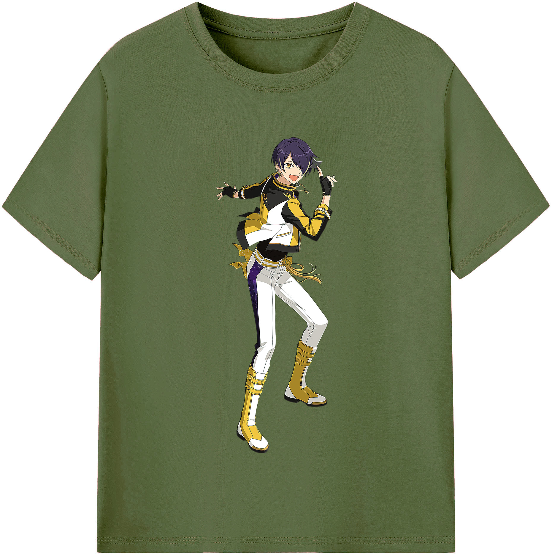 （画像用） あんさんぶるスターズ! Ensemble Stars 綿100％半袖Tシャツ（フロントプリント）